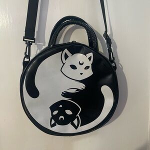 Killstar Yin Yang Cat Purse